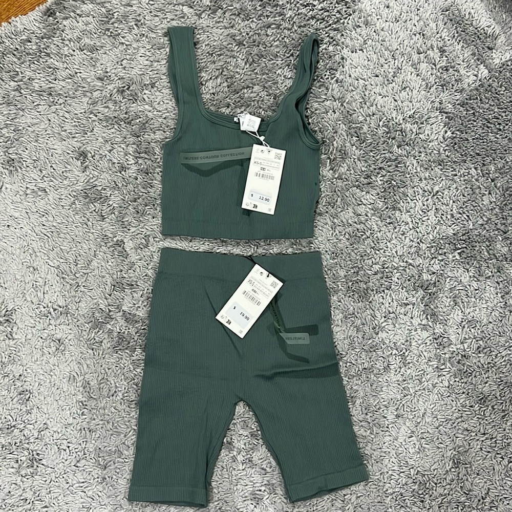 Zara top and bottom set